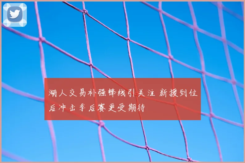 湖人交易补强锋线引关注 新援到位后冲击季后赛更受期待